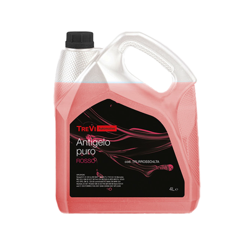 Additivi antigelo rosso